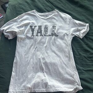 White Graphic Short Sleeve Tee